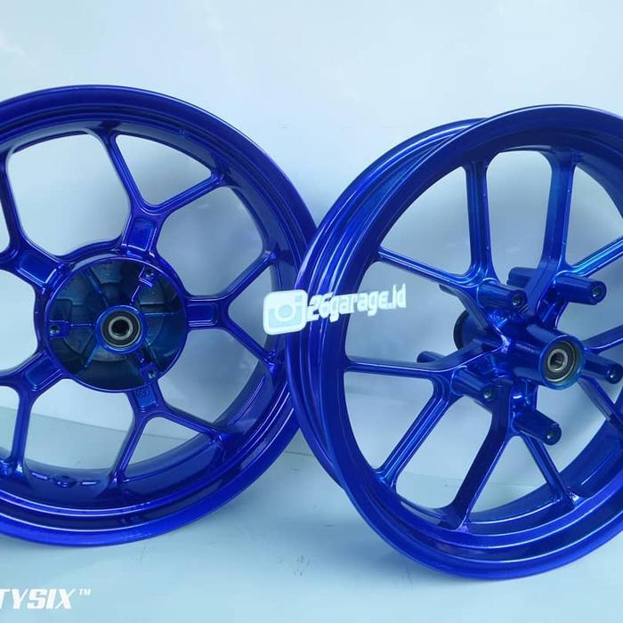 VELG YAMAHA R25 MT25 VROSSI VELG DELKEVIC AXIO R25 MT25 BLUE CANDY
