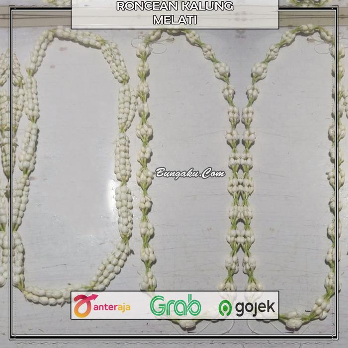 kalung melati / roncean melati fresh / rangkai. melati