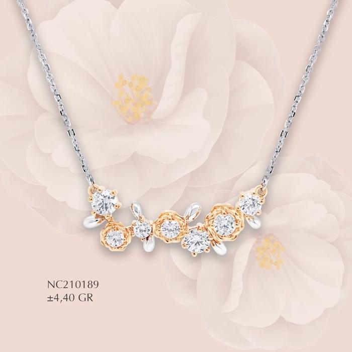 KALUNG KOYE SANDRA DEWI GOLD CAMELLIA SERIES FLOWER GARDEN