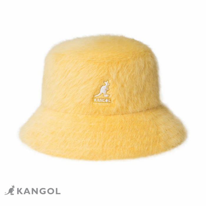 Furgora Bucket Hat Kangol Topi Bucket Furgora Unlined dengan Desain Klasik dan Motif Kanguru di Depa