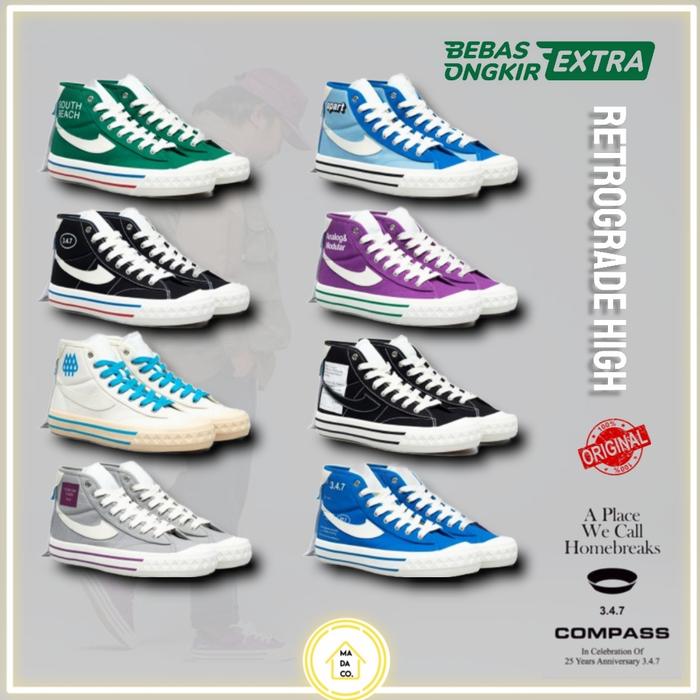Sepatu Compass x UNKL 347 High