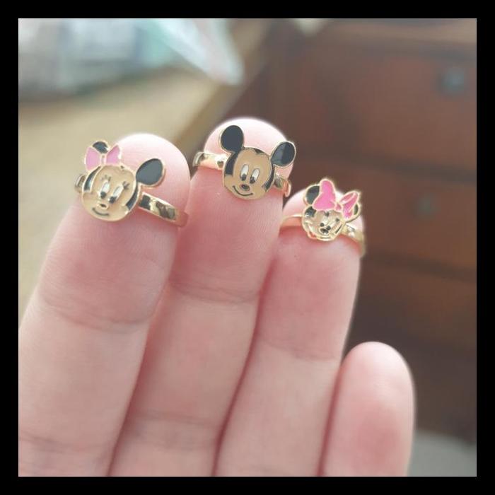 CINCIN DISNEY SANRIO UBS BAYI EMAS ASLI HELLO KITTY 375 MINNIE UBS