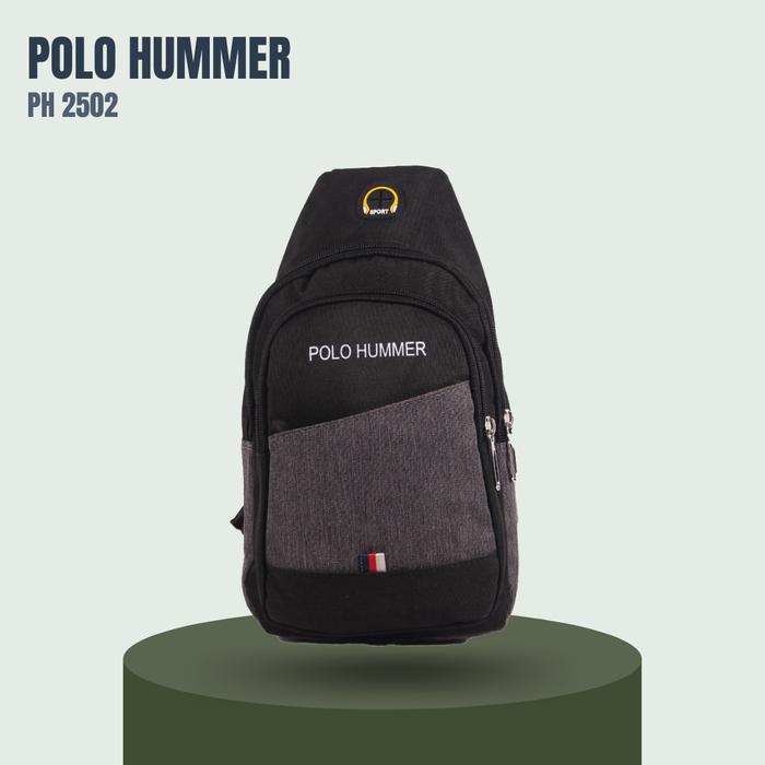 Tas Selempang Pria Crossbody - Slingbag Slempang Import POLO HUMMER