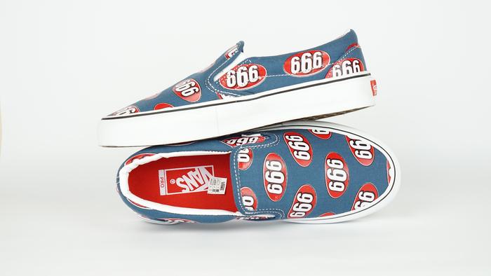 Slip On Supreme 666 Navy