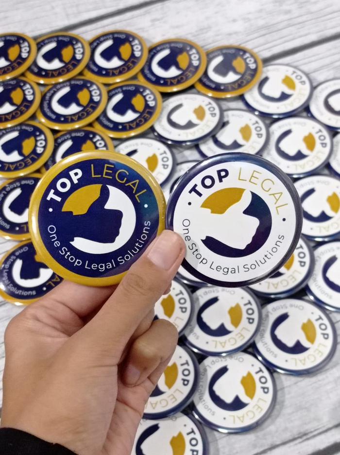 Pin Bross Souvenir Custom/Pin Bross Custom Print/ Name Tag Pin Bross.