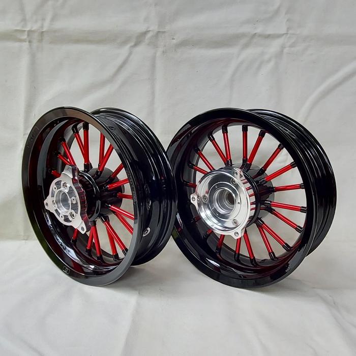 velg NMAX old SNI Andong POWER Black Red
