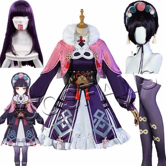 READY Yun Jin yunjin wig costume shoes cosplay genshin impact
