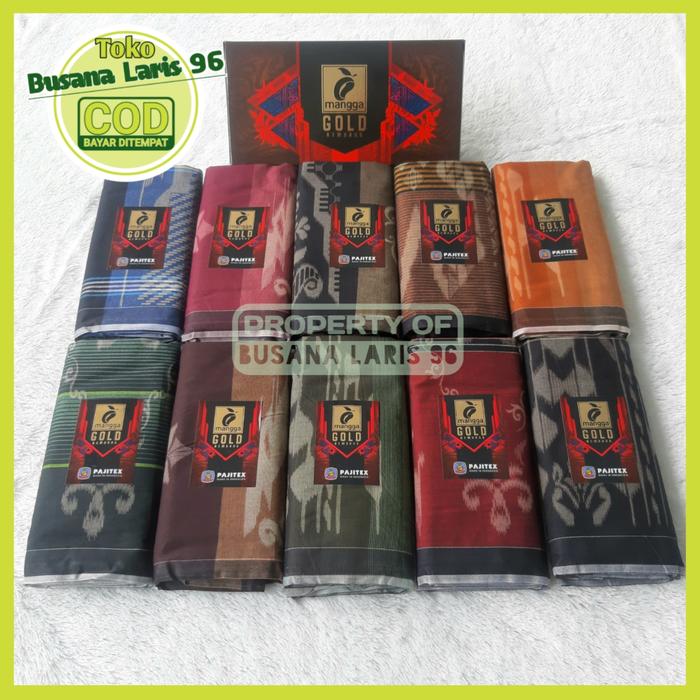 Sarung Mangga Gold Kembang| Sarung Mangga| Sarung Mangga Dewasa