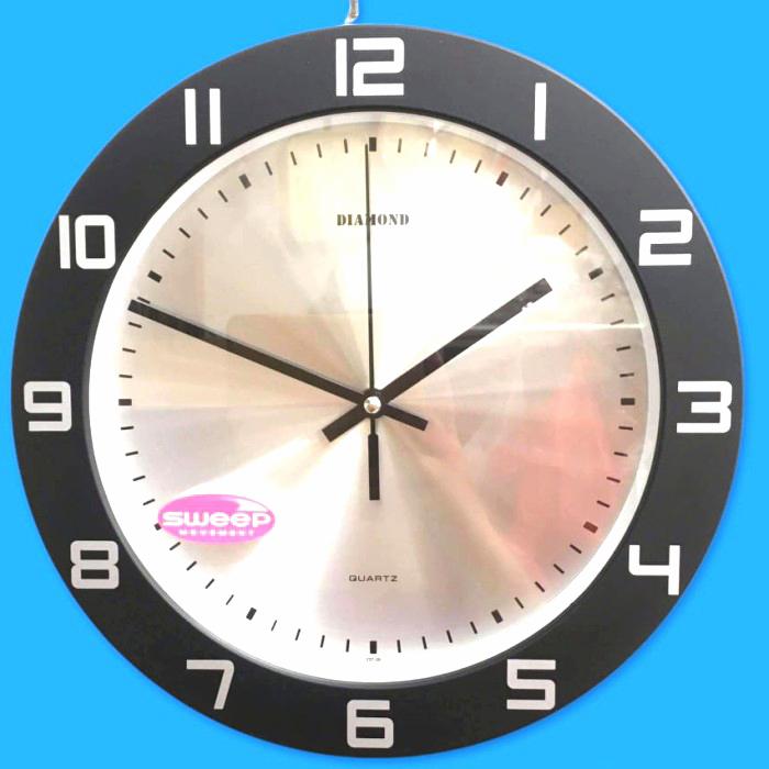 jam dinding diamond mesin sweep 232