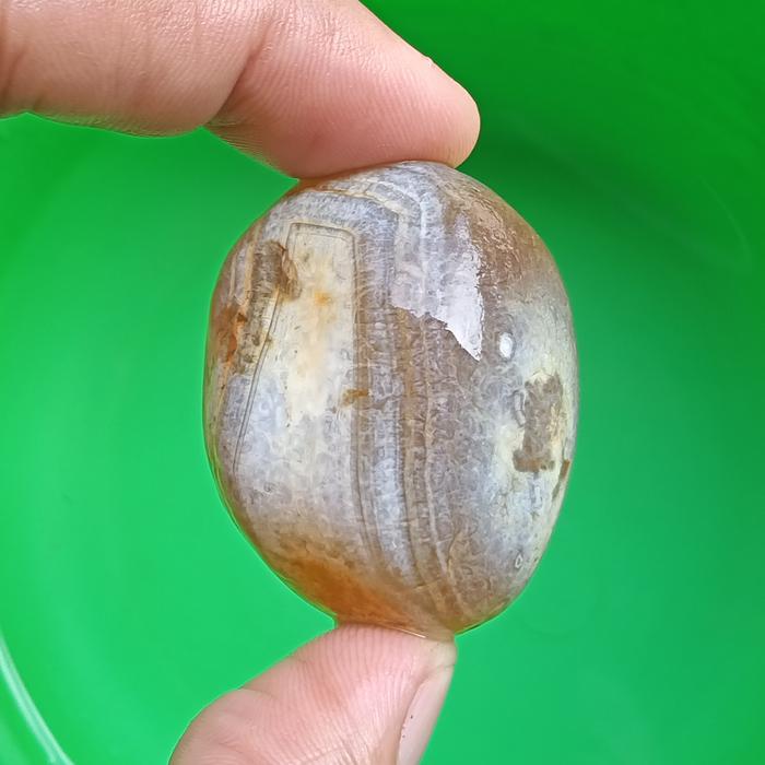 Batu Cimpago Biru Sulaiman Daud Ujung Tanjung - bukan giok bacan