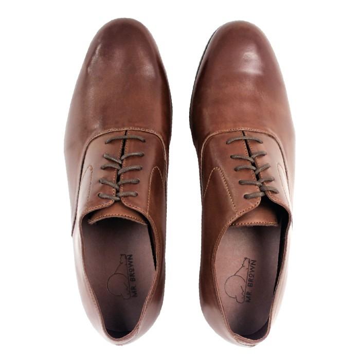Sepatu Pantofel Pria Formal Mr Brown Oxford Classic COX-03 English