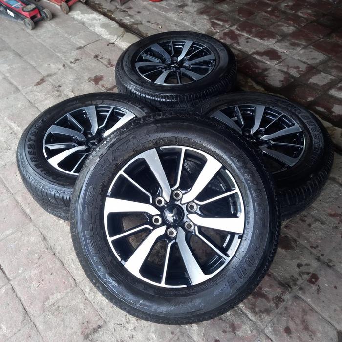 PELEK SEKEN COPOTAN PAJERO SPORT RING 18 BAN BRIDGESTONE 265/60 R18