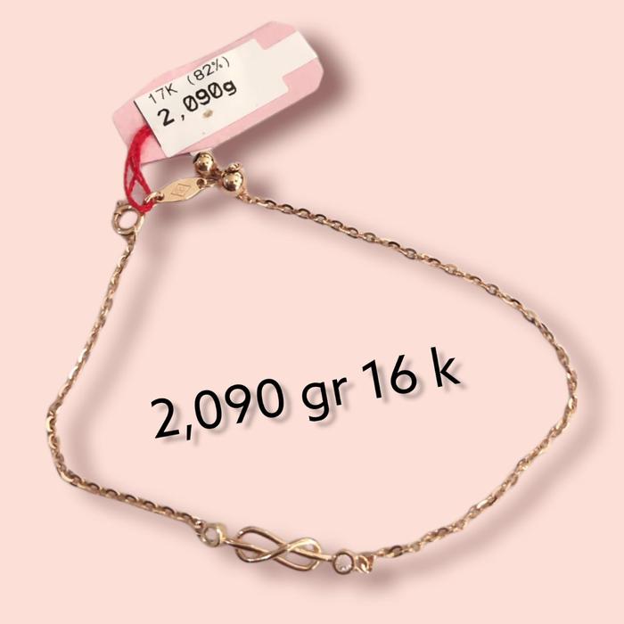 Gelang fashion emas 16k