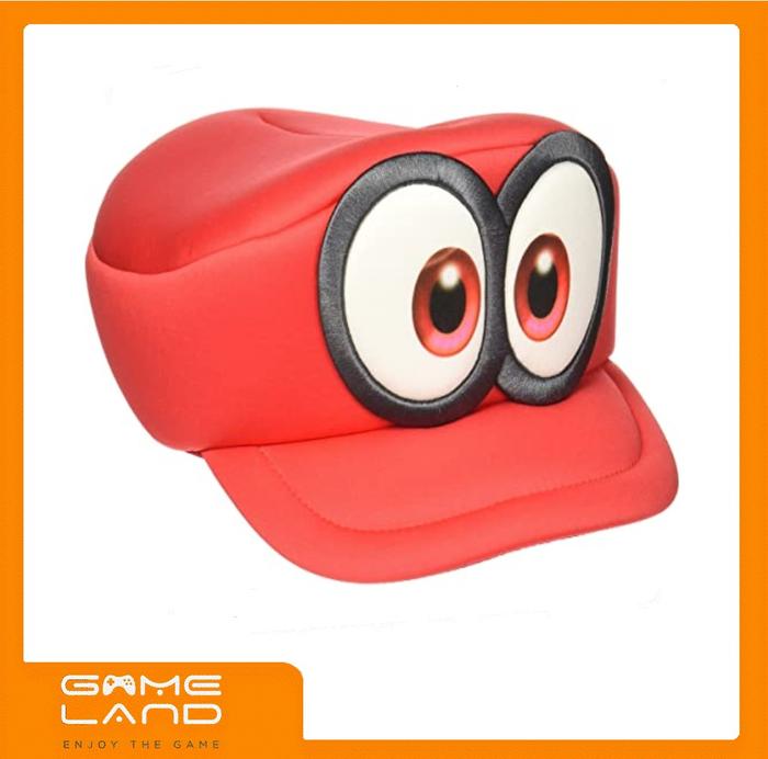 Nintendo Official Super Mario Odyssey Cappy Hat Cosplay Original Topi
