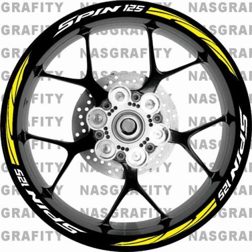 sticker velg motor spin 125