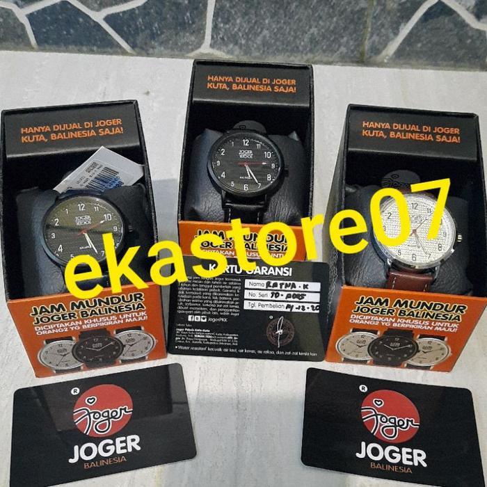 Jam Tangan Terbalik Joger Bali Original