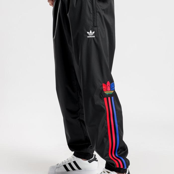 Adidas original trackpants jogger trefoil 3d black noir XL