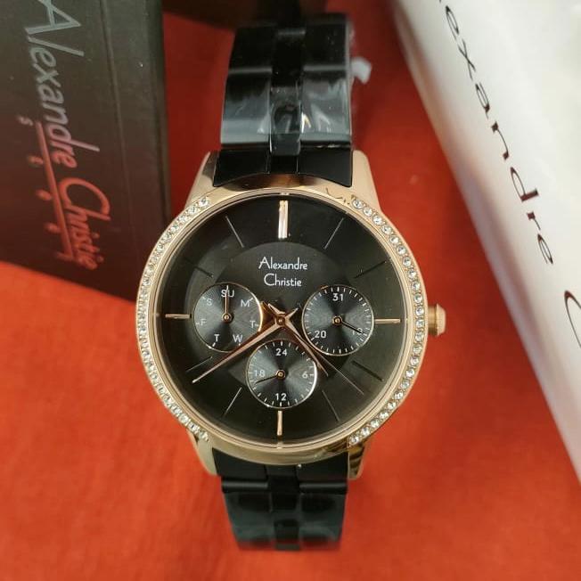 Jam Wanita Original Alexandre Christie Ac 2988 BF All Stainless