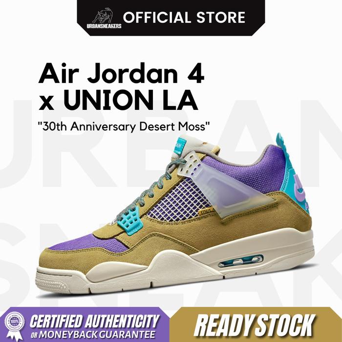 Nike Air Jordan 4 UNION LA Desert Moss Original | DJ5718 300