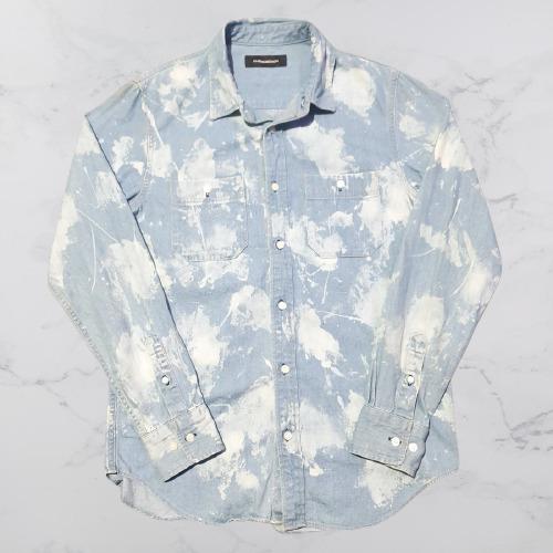 Phenomenon bleached Jeans Shirt/Baju/Kemeja/Denim