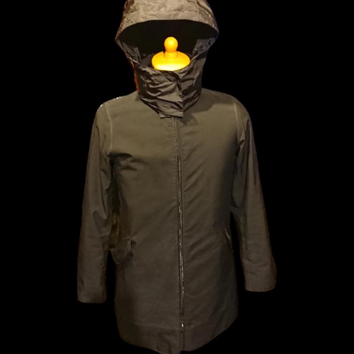 athentic prada X gore-tex coat parka not stone island gucci