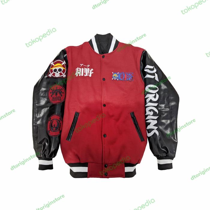jaket varsity one piece bordir