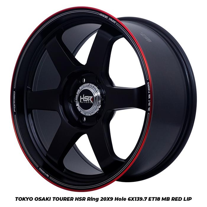 PROMO velg Mobil pajero ring 20 lubang 6x139 TOKYO OSAKI TOURER HSR