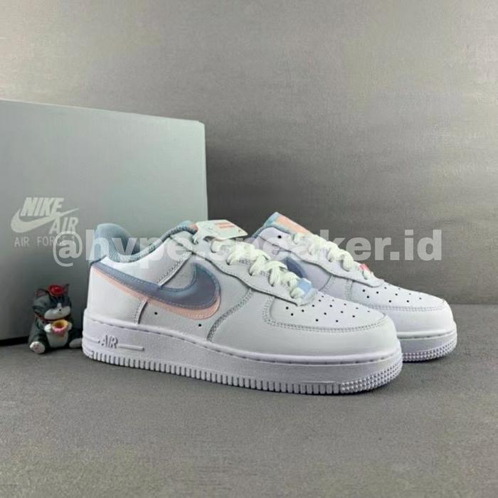 Nike Air Force 1 Low Double Swoosh Light Armory Blue