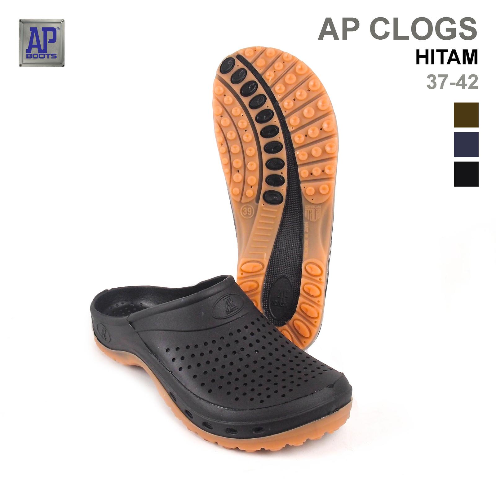 AP Clogs All-Weather Black