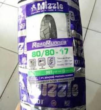 Paketan Ban MIZZLE 80/80-17 & 90/80-17 ROAD RUNNER TUBELESS