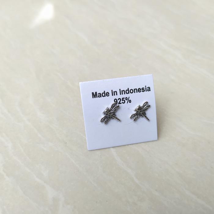 Anting perak butterfly 925 stud