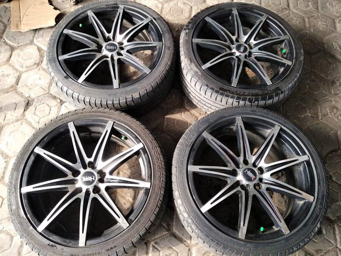 Velg Mobil Seken Racing Hsr Ring18 Pcd5x114.3 Plus Ban 205 50 R18