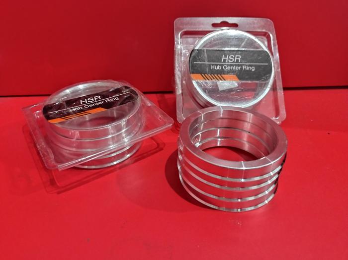 Center Ring HSR Ukuran 60X73,1 Untuk Velg Mobil Racing Bukan OEM