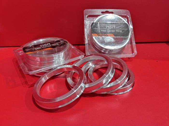 Center Ring HSR Ukuran 57X 73,1 Untuk Velg Mobil Racing Bukan OEM