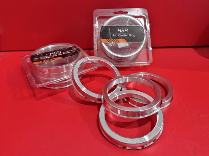Center Ring HSR Ukuran 56X73,1 Untuk Velg Mobil Racing Bukan OEM
