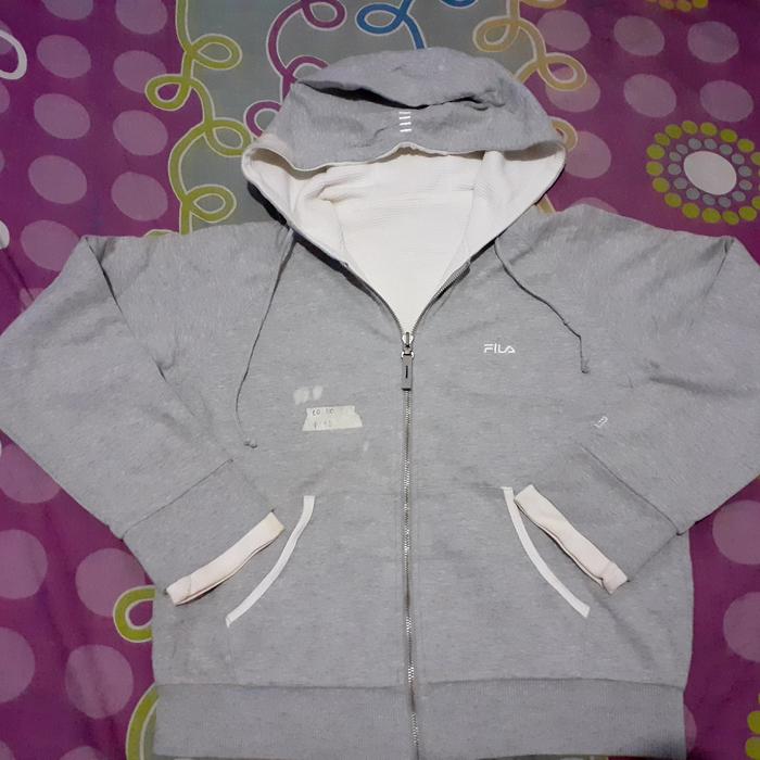 Jaket Hoodie Fila original second termurah