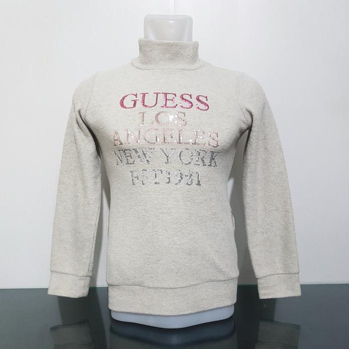 Baju Sweater Wanita Turtleneck GUESS USA Size S - Lbr Dd 43 cm Second