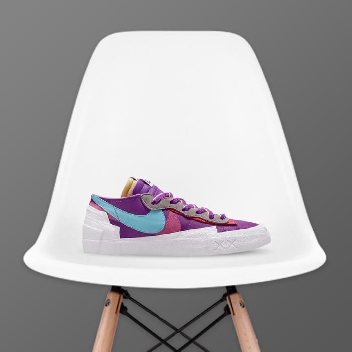 Nike x KAWS x sacai Blazer Low Purple Dusk