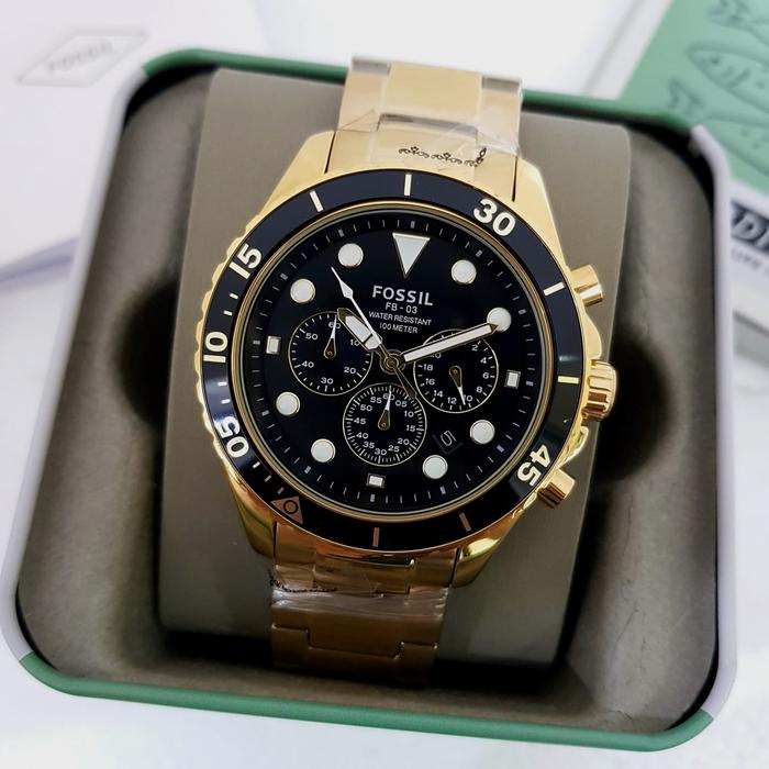 Jam Tangan Pria F0ssill FB-03 FS5727 Original Bm Stainless Chronograph
