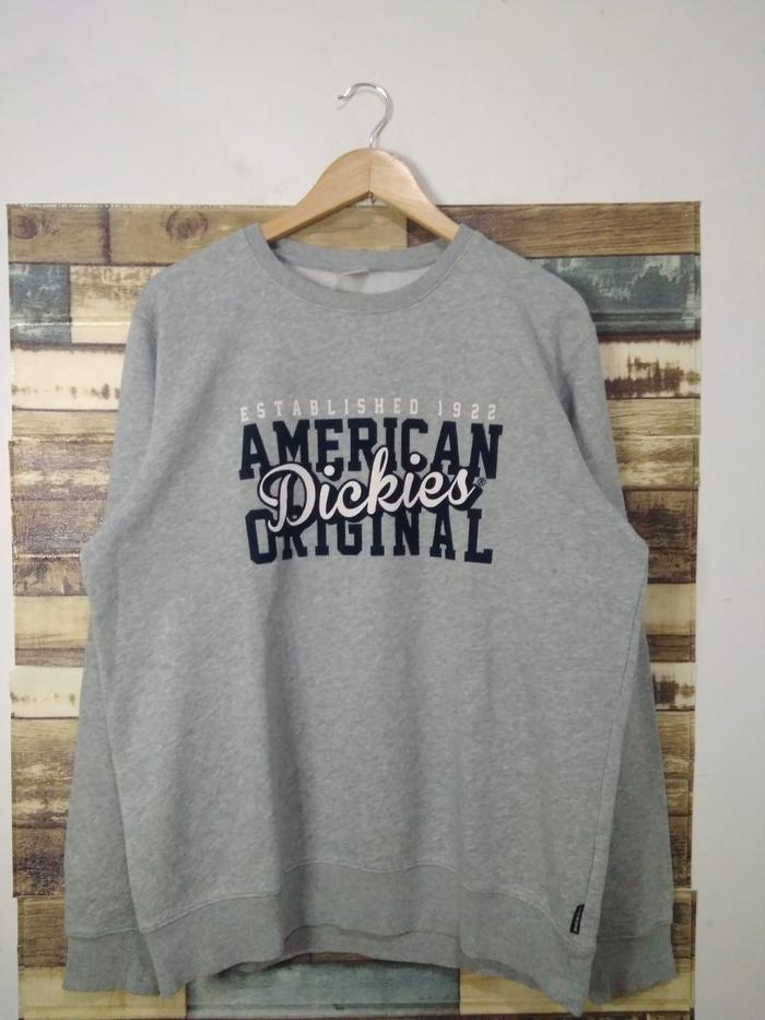Crewneck Dickies American Velvet Grey ( Size XL )