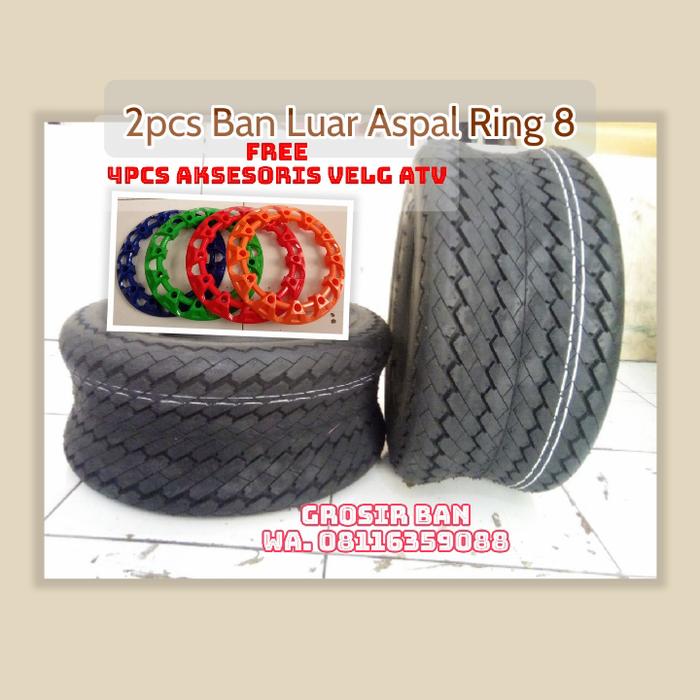 Spesial Promo 2 ban ATV Ring 8 Onroad free Aksesoris Velg