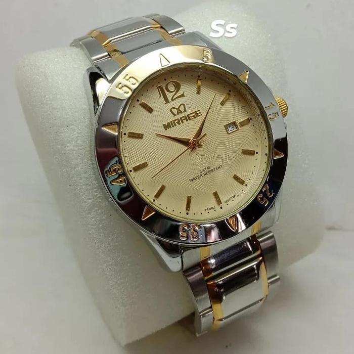Mirage 7800BRP-M/jam mirage original sport pria/wanita combinasi