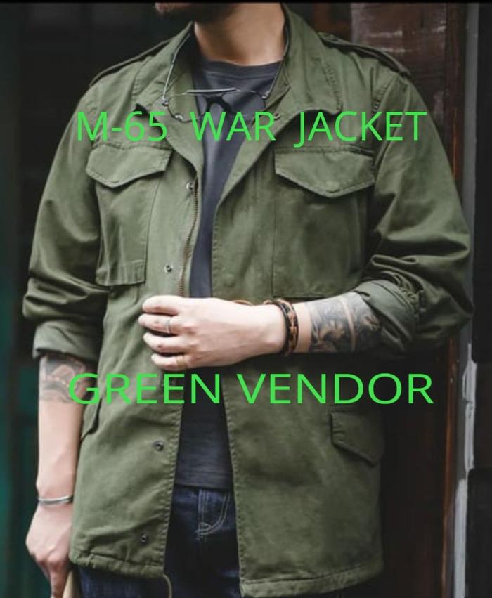 M65 MILITARY JACKET-JAKET PARKA ARMY M65-MILITARY WAR JACKET -M SD 8XL