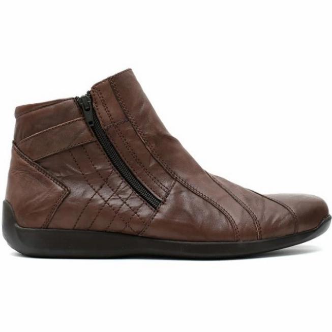 Sepatu Gino Mariani Elario 1 Casual Men's Shoes cow leather Brown