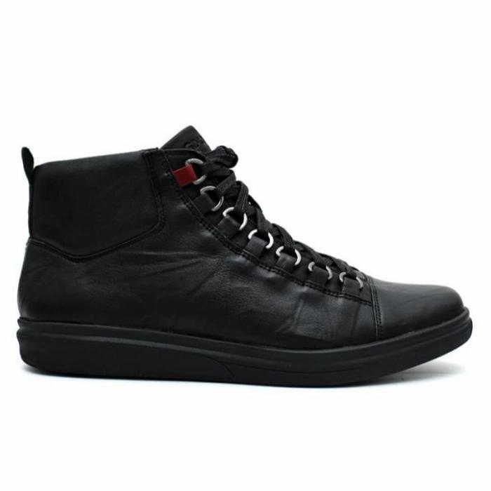 Sepatu Gino Mariani Gregory 1 Casual men's Shoes cow leather Black