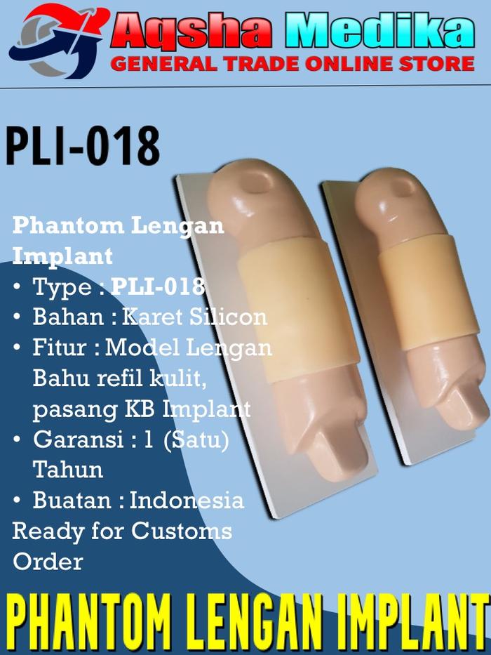 Phantom Lengan Implan - Bahan Sillicon - Aqsha Medika