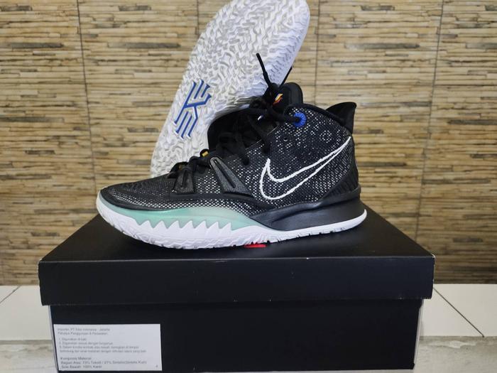 Nike Kyrie 7 EP "Brooklyn Nets / Off Noir" Sneakers Authentic