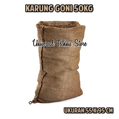 Karung Goni Tebal 50kg 55 x 95 cm Penutup Cor / Balap Karung / Puing