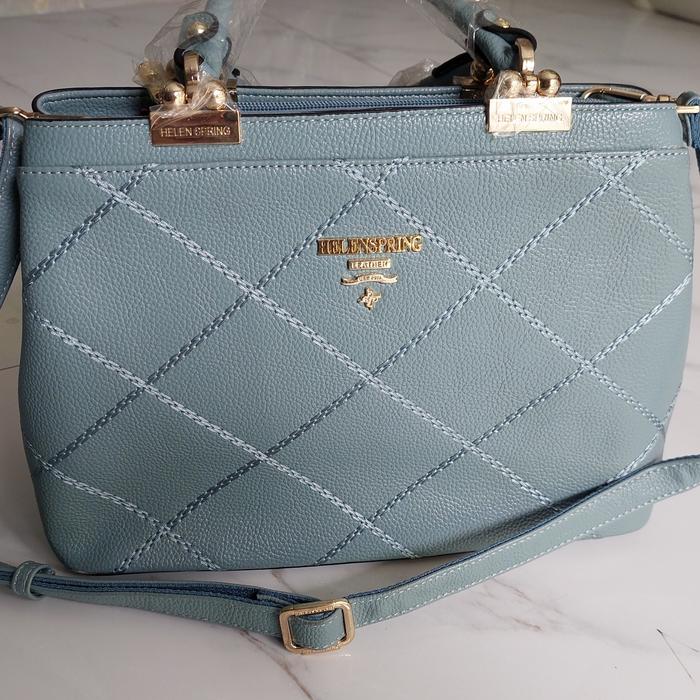 MURAH!! Tas Wanita Import Helenspring Hijau telur asin ( 2nd / bekas )