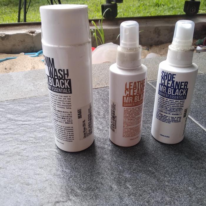 Mr black Denim Wash Leather Cleaner and Shoes Cleaner